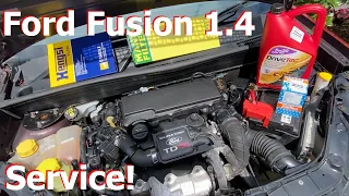 Servicing Ford Fusion 1.4 TDCI | Oil, Oil Filter, Air Filter & Cabin Filter!