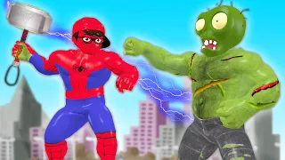 Scary teacher 3D New  SpiderHulk Nick VS Zombies Funny Coffin Dance Animation Gaming