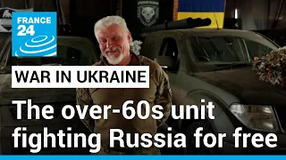 Grandad’s army: Ukraine’s over-60s unit fighting Russia for free • FRANCE 24 English