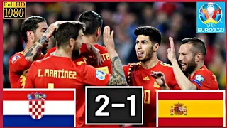 UEFA EURO 21 || Spain Vs Croatia 2-1❤ || Extended Highlights & Goals 2021🔥🔥