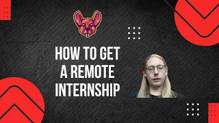 How to get a remote internship