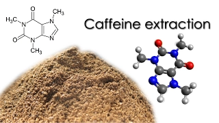Caffeine extraction from coffee ☕🗜️☕