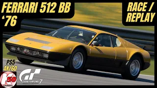 Race & Replay / Gran Turismo 7 (PS5) / Ferrari 512 BB '76 - [4K/60fps]