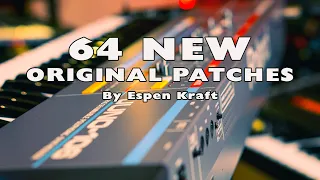 Roland Juno-106 | 64 new original retro patches - download