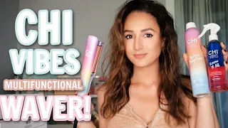 CHI VIBES: Multifunctional Waver on FINE Hair