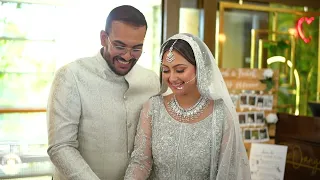 Hijab & Faateh Nikkah Highlight | Pakistani Wedding Highlight 2023 | Oragery Stockley Park | London