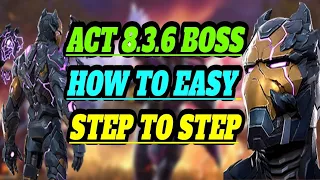 Mcoc Act 8.3.6 Cerastes how to easy step to step