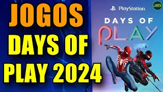 JOGOS DAYS OF PLAY !! NOVO EXCLUSIVO PLAYSTATION E PROMOÇÃO DE DUALSENSE EDGE !!