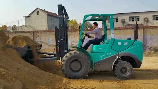 Multifunctional 3.5Ton All Terrain Forklift