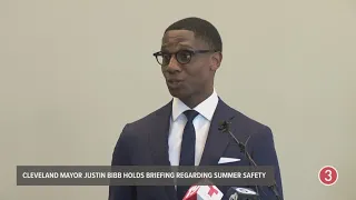 Cleveland Mayor Justin Bibb gives update on safety in Cleveland ahead of summer