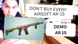 The worst Airsoft Rifle! | Unless on Sale | Demolition Ranch UDR-15 AR15 Airsoft AEG Training Rifle