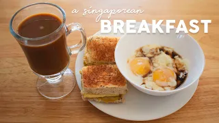 Making a Singaporean Breakfast: Kaya Toast, Soft Boiled Eggs, & Coffee (Kopi)