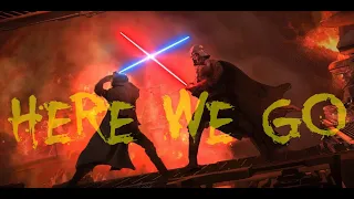 Star Wars: Darth Vader vs Obi-Wan Kenobi | Here We Go (ft. Eminem)