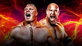 Goldberg vs. Brock Lesnar: WWE Survivor Series 2016 (WWE 2K17 Match Highlights)