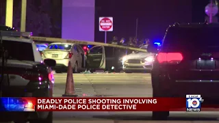 Deadly shooting reported involved Miami-Dade detective