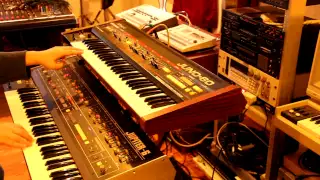 House with JP-6, Juno-60, TR-909, and TR-727