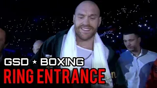 TYSON FURY RING ENTRANCE VS WLADIMIR KLITSCHKO