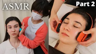 ASMR I got BALANCED my FACE in Japan, Soft Spoken (Part 2)