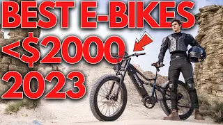 Top 5 Best Electric Bikes Under $2000 In 2023