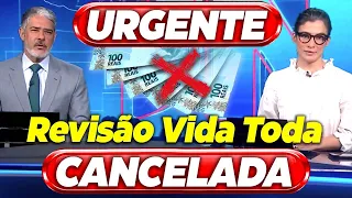 STF DECIDIU que APOSENTADOS NÃO VÃO TER AUMENTO nas APOSENTADORIAS - REVISÃO DA VIDA TODA ANULADA!!