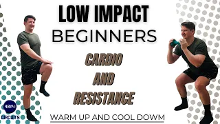 Over 50 Low Impact Cardio And Resistance Workout For Beginners