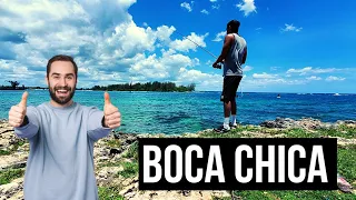 Pesca en Malecón Andrés Boca Chica República Dominicana