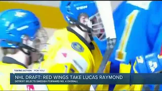 Red Wings select Lucas Raymond in NHL Draft