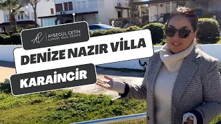 Satışta Değil | Cennet Koy Karaincir'de Denize Nazır Bir Villa