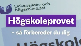 Högskoleprovet – så förbereder du dig (syntolkad version)