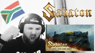 South African Reacts to Sabaton's Long live the King for the First Time!