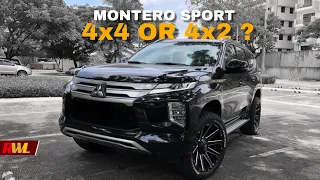 Montero Sport GT 4x2 or 4x4 / which one to choose?