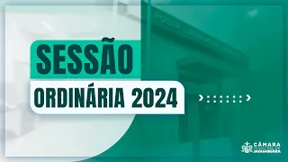 AO VIVO: 10º Sessão Ordinária - (23/04/24) - Câmara Municipal de Jaguaquara