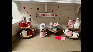 Decorate With Me! 2024 Valentine's Cocoa/ Coffee Bar