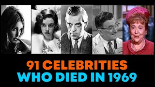 In Memoriam: Celebrity Deaths in 1969 🌟 Celebrities Who Died in 1969