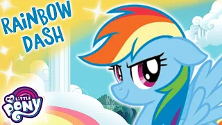 My Little Pony em português 🦄 Rainbow Dash | 1 hora COMPILAÇÃO | A Amizade é Mágica MLP