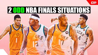 2 ODD 2021 NBA Finals Situations | Clutch #Shorts