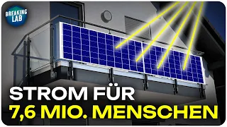 Balkonsolar: Lohnt sich für (fast) jeden!