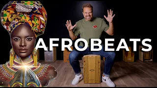3 Amazing Afrobeats Grooves For Cajon 🔥 Beats Used For #burnaboy #rema