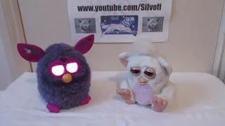 2012 Furby and 2005 Furby Baby