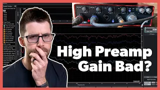 Does High Preamp Gain Ruin Measurement Data? | Bench Test For Sound System Tuning Gear