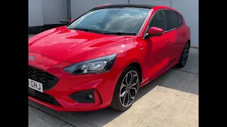 19'69 Ford Focus ST-Line X 1.0 EcoBoost Automatic finished in Race Red