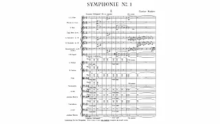 Mahler: Symphony No. 1 (with Score)