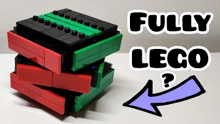 I Made a Fully Functional LEGO Rubik's Cube!! (1x3x3)