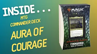 Inside…Dungeons and Dragons Aura of Courage Commander Deck (4K 60fps)