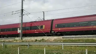 High speed train galore  max-400km/h-Speed train in Italy(Frecciarossa and Italo train)