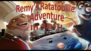 Remy’s Ratatouille Adventure Full Ride - Disney World - EPCOT [POV]