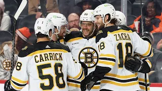 Pastrnak's 58th has the Bruins on verge of history