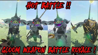 Bokoblin Gloom Weapon Battle Royale !! Hot  Battle !! (The Legend of Zelda: Tears of the Kingdom)