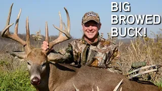 HUGE Brow Tine Buck! | Bowhunting The Rut In Southern Iowa