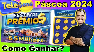 TELE SENA DE PASCOA 2024 🐰 COMO GANHAR?!